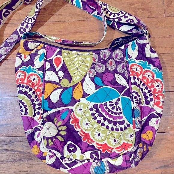 Vera Bradley Plum Crazy Crossbody - Picture 5 of 12